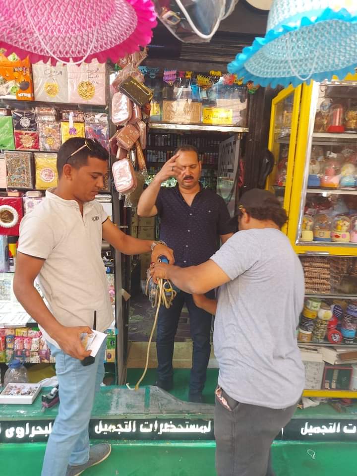 حملة تموينية بحي شرق أسيوط 