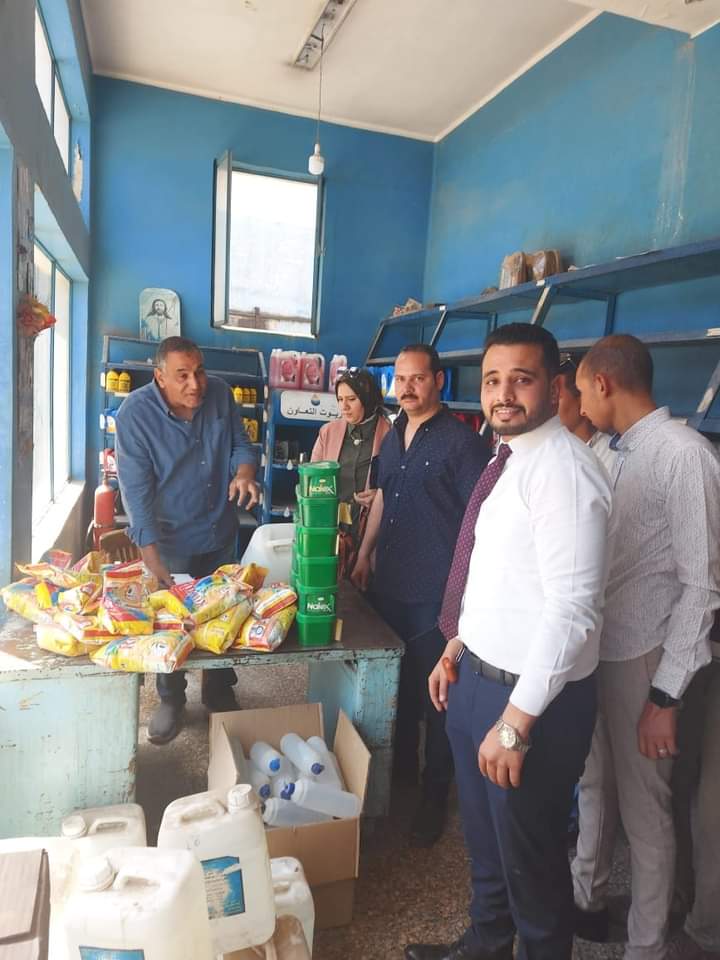 حملة تموينية بحي شرق أسيوط 