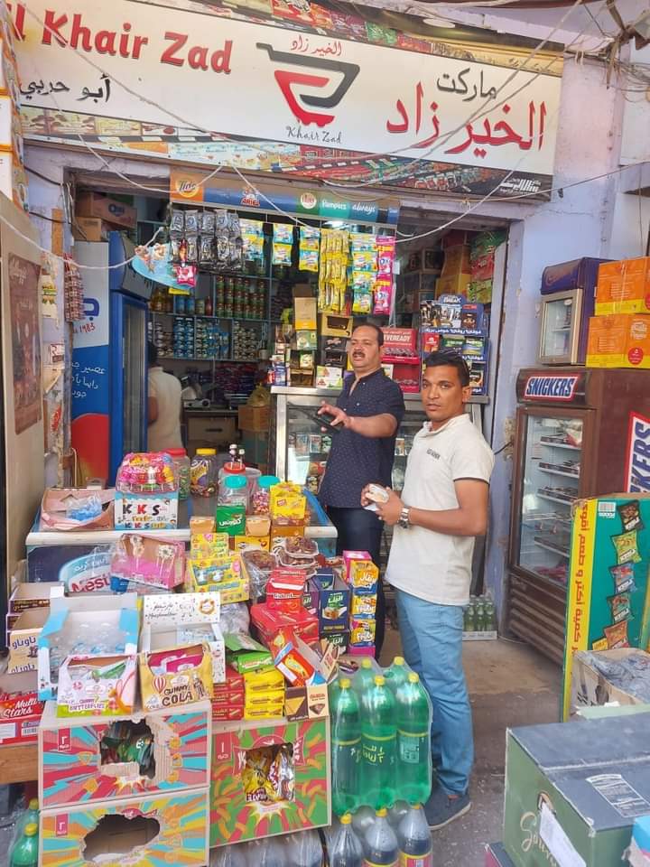 حملة تموينية بحي شرق أسيوط 