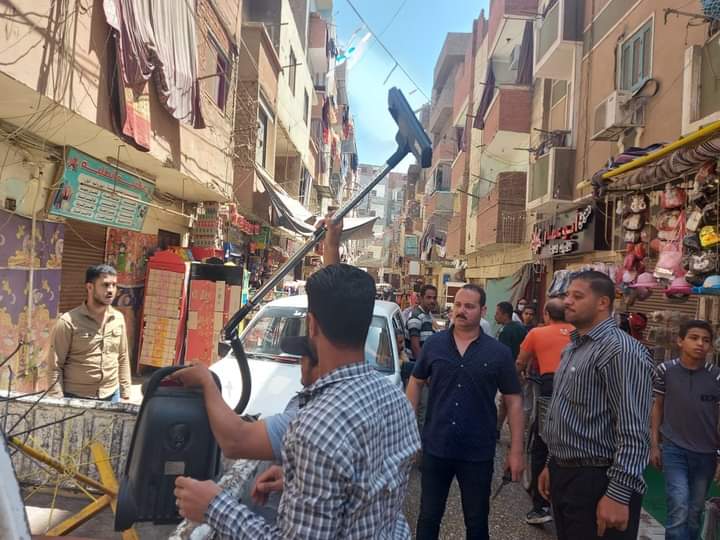 حملة تموينية بحي شرق أسيوط 