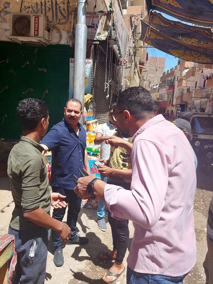 حملة تموينية بحي شرق أسيوط 