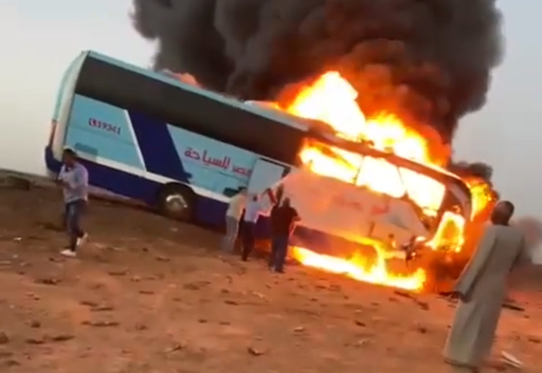 حادث اتوبيس أسوان السياحي 