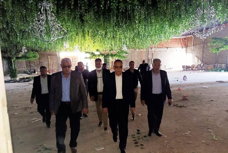 إيقاف أعمال بناء قاعة أفراح مخالفة بالشرقية 04