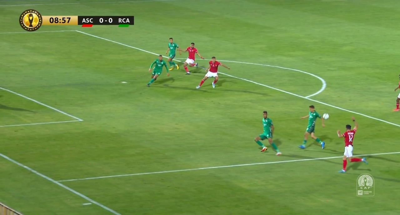 مباراة الأهلي والرجاء (1)