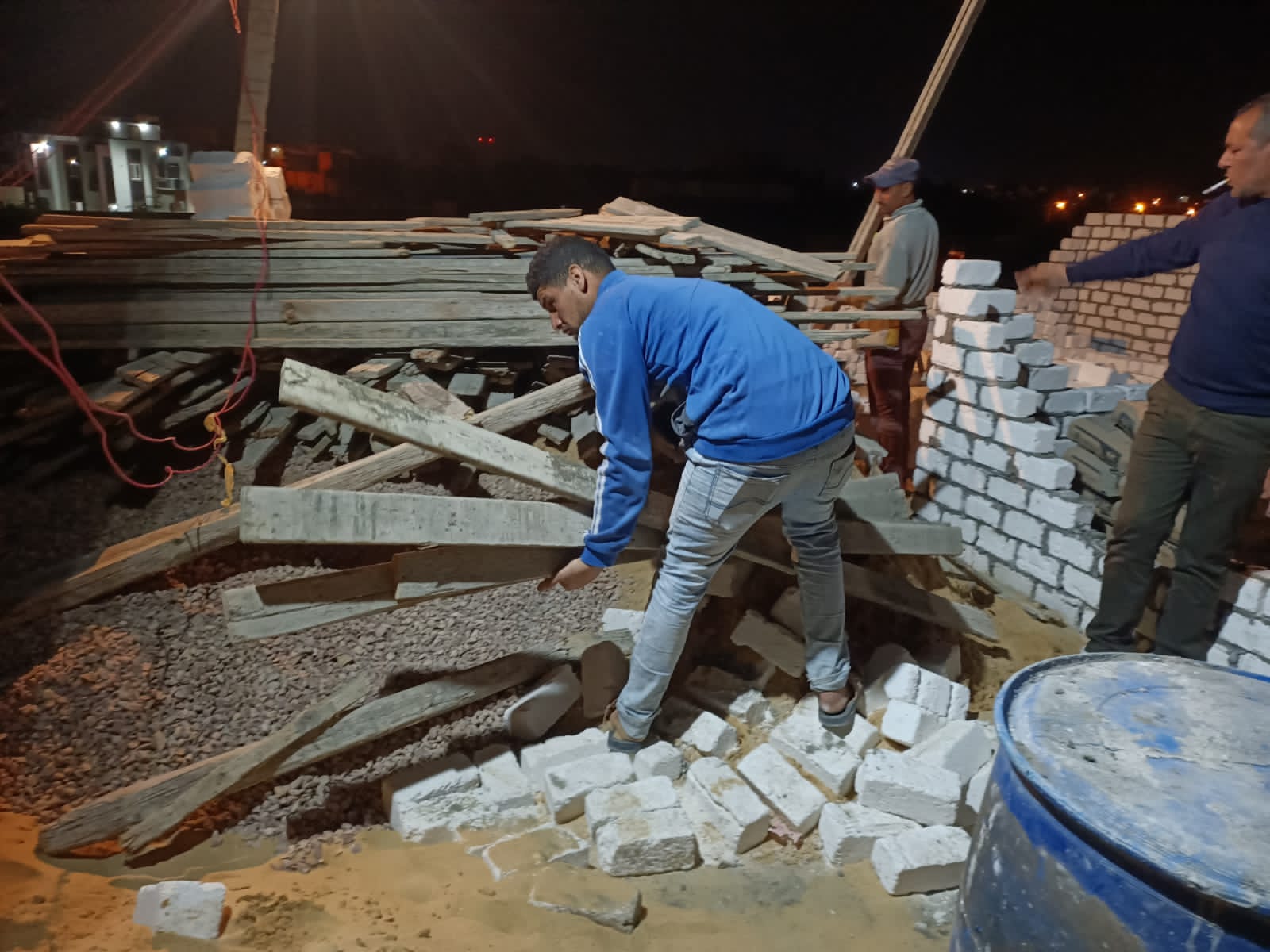 حملات لايقاف البناء المخالف فى الاسكندرية 2