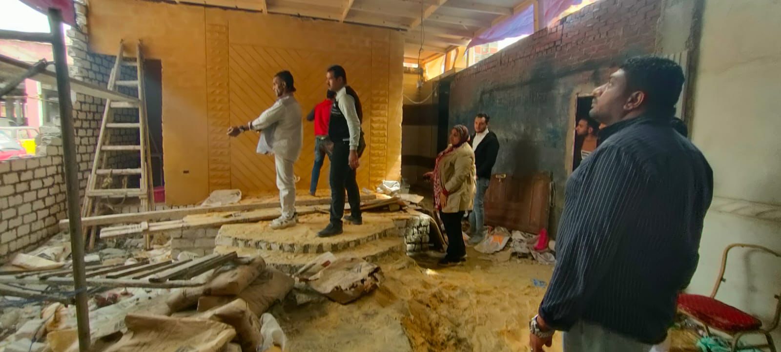 حملات لايقاف البناء المخالف فى الاسكندرية