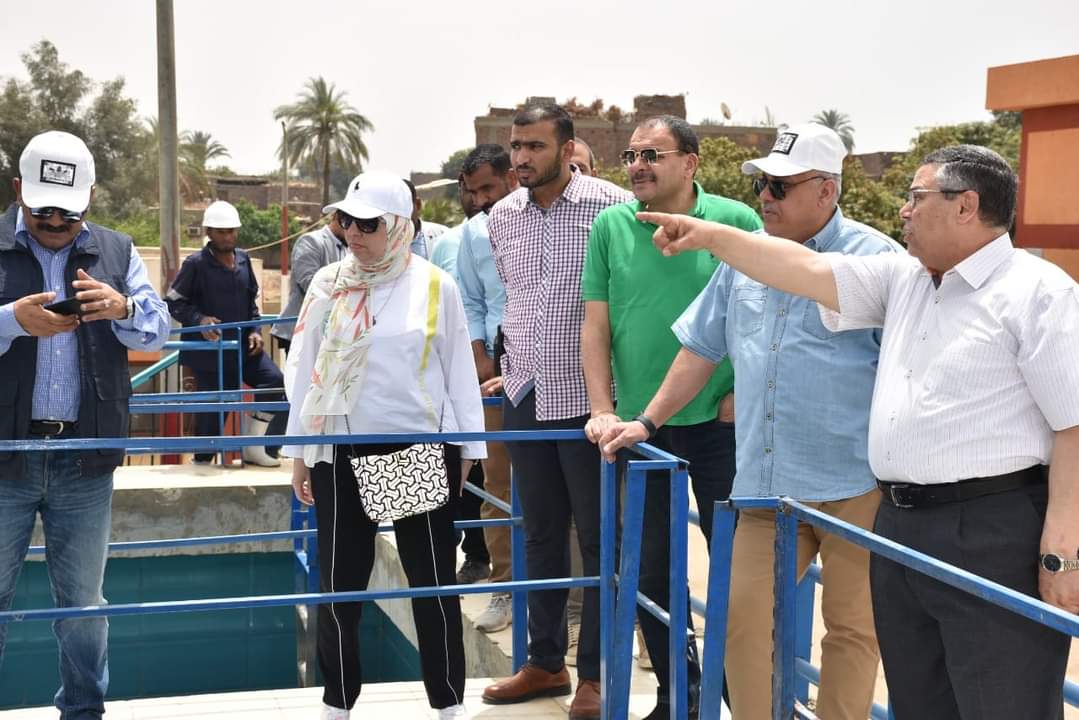 محطات مياة الشرب في الأقصر 