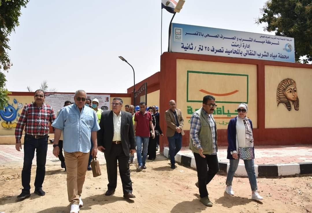 محطات مياة الشرب في الأقصر 