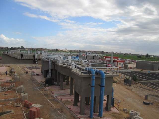 محطة معالجة الصرف الصحي في ديرب نجم 03