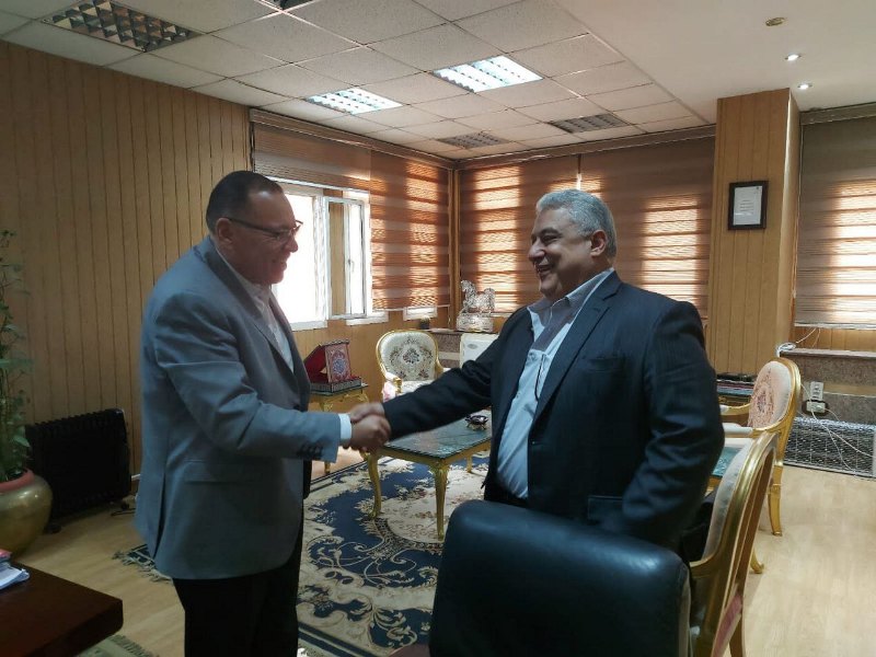 المحافظ ورئيس قطاعات كهرباء الشرقية الجديد