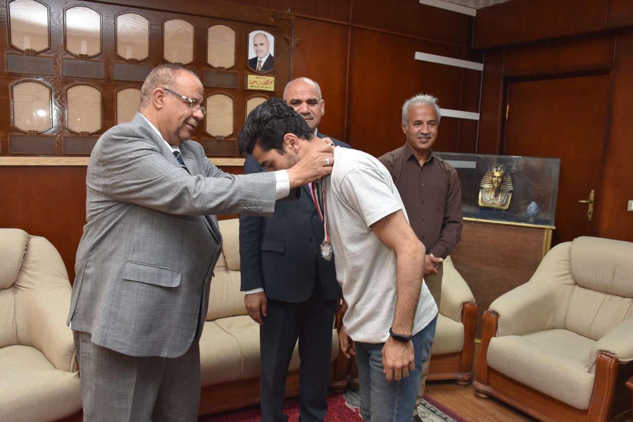 الفائزين فى مهرجان التميز الرياضي