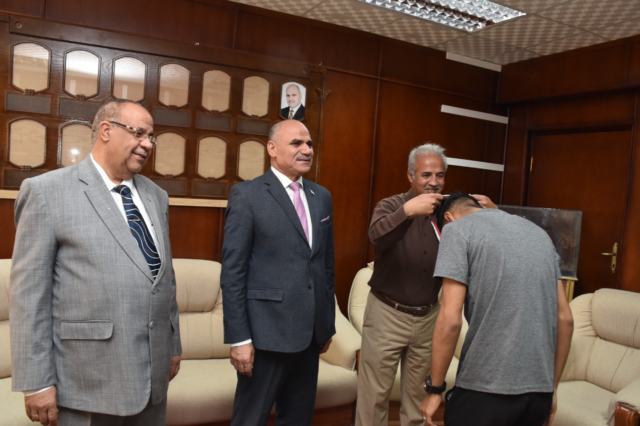 الفائزين فى مهرجان التميز الرياضي