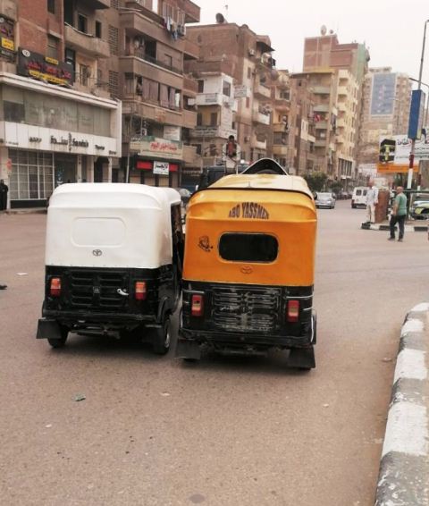 ضبط مركبات توك توك مخالفة بالشرقية