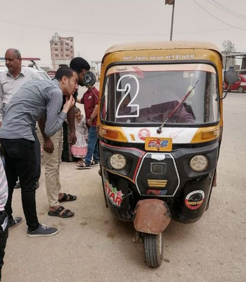 ضبط مركبات توك توك مخالفة بالشرقية