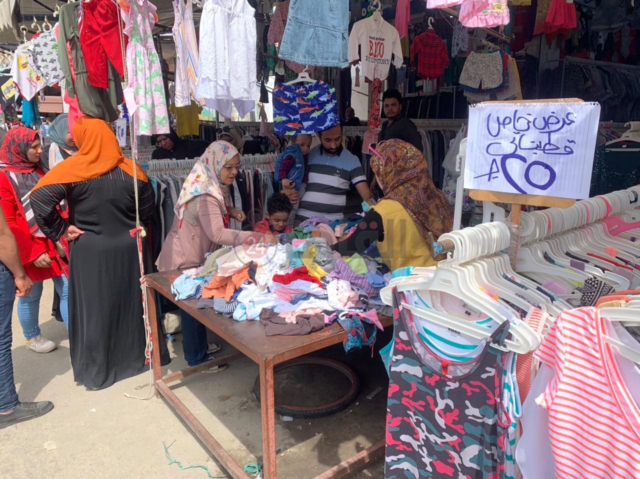 سوق الملابس المستعملة البالة ببورسعيد 1