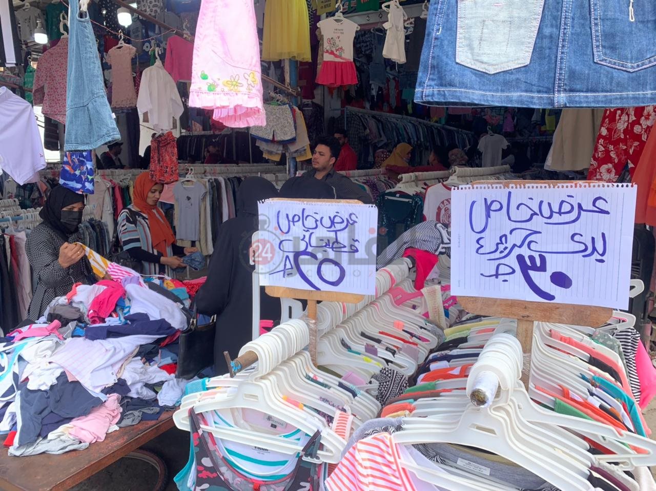 سوق الملابس المستعملة البالة ببورسعيد 3