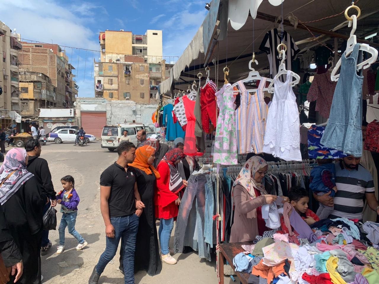 سوق الملابس المستعملة البالة ببورسعيد 4