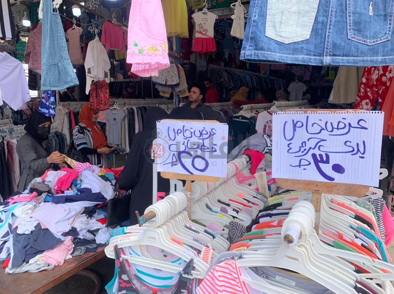 سوق الملابس المستعملة البالة ببورسعيد 6