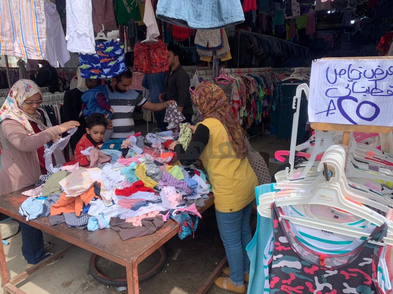 سوق الملابس المستعملة البالة ببورسعيد 9