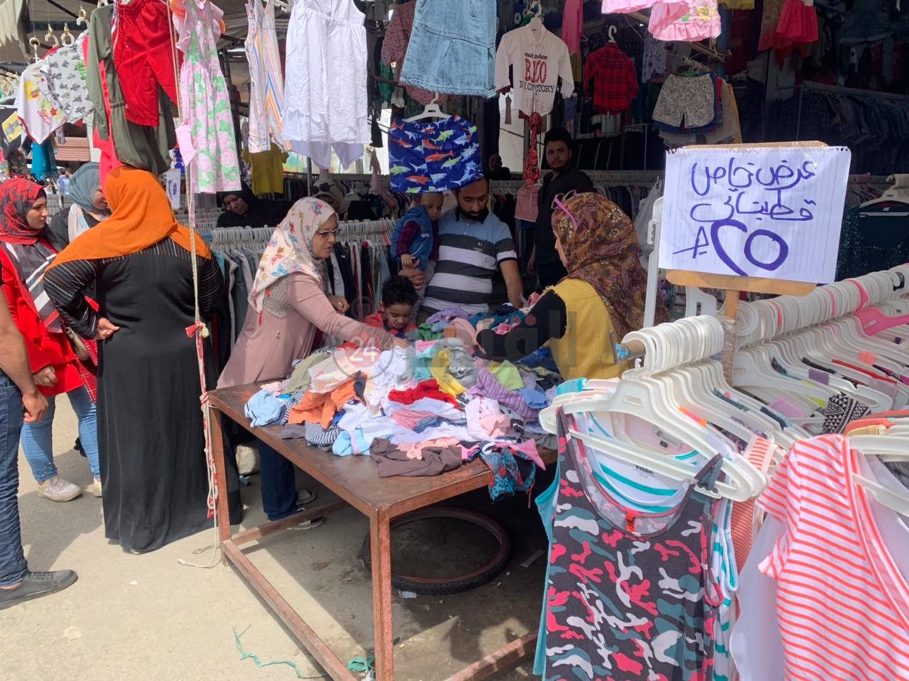سوق الملابس المستعملة البالة ببورسعيد 11