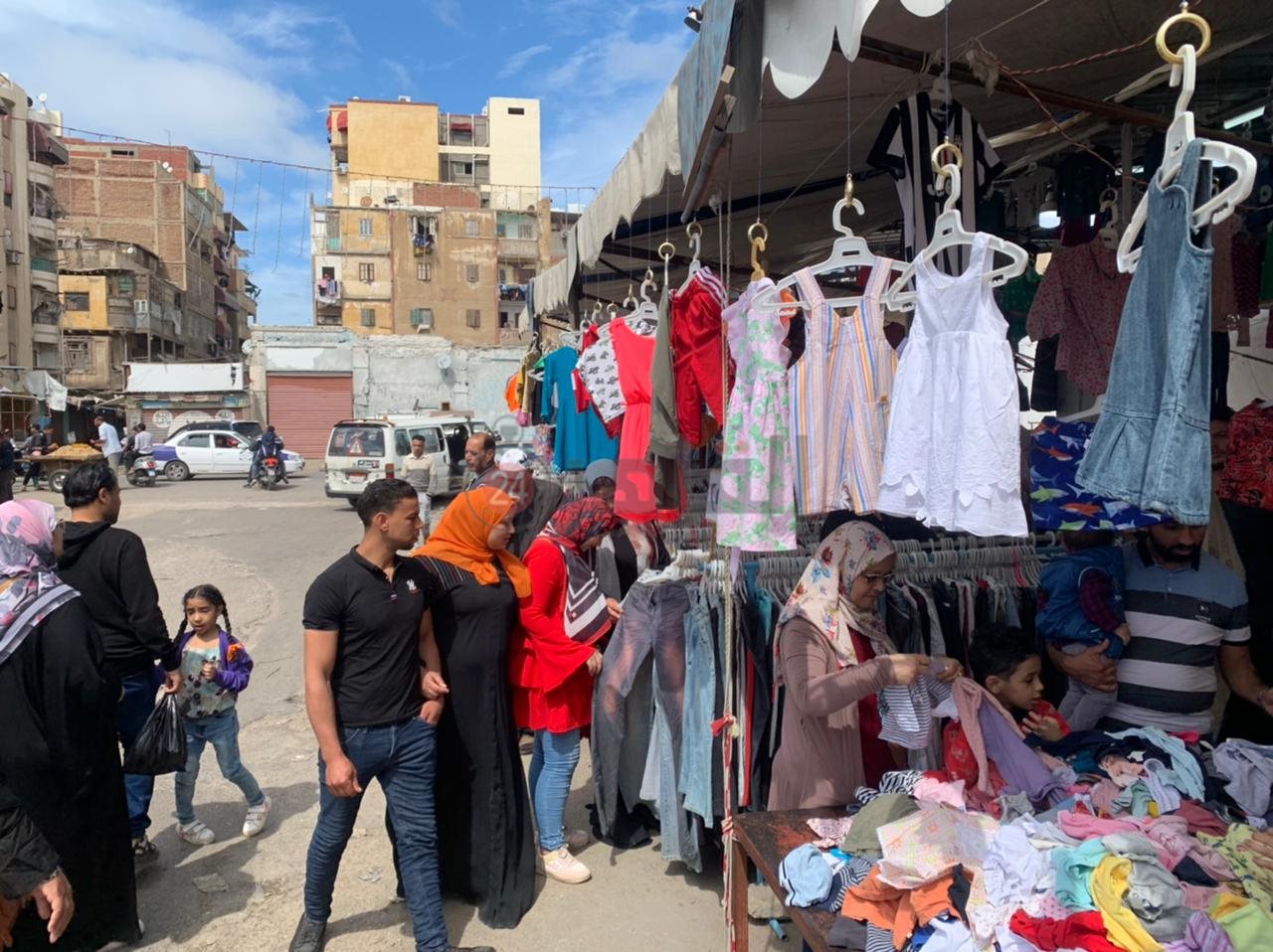 سوق الملابس المستعملة البالة ببورسعيد 10