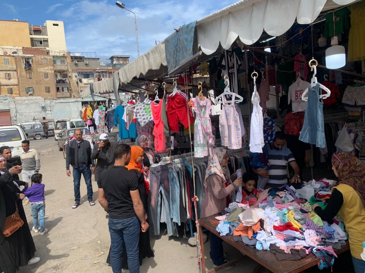 سوق الملابس المستعملة البالة ببورسعيد 13
