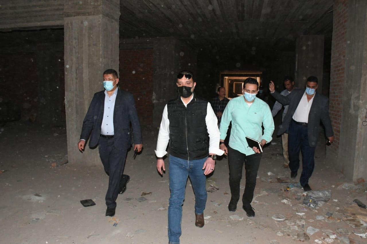 محافظ الفيوم يقود حملة لإزالة التعديات