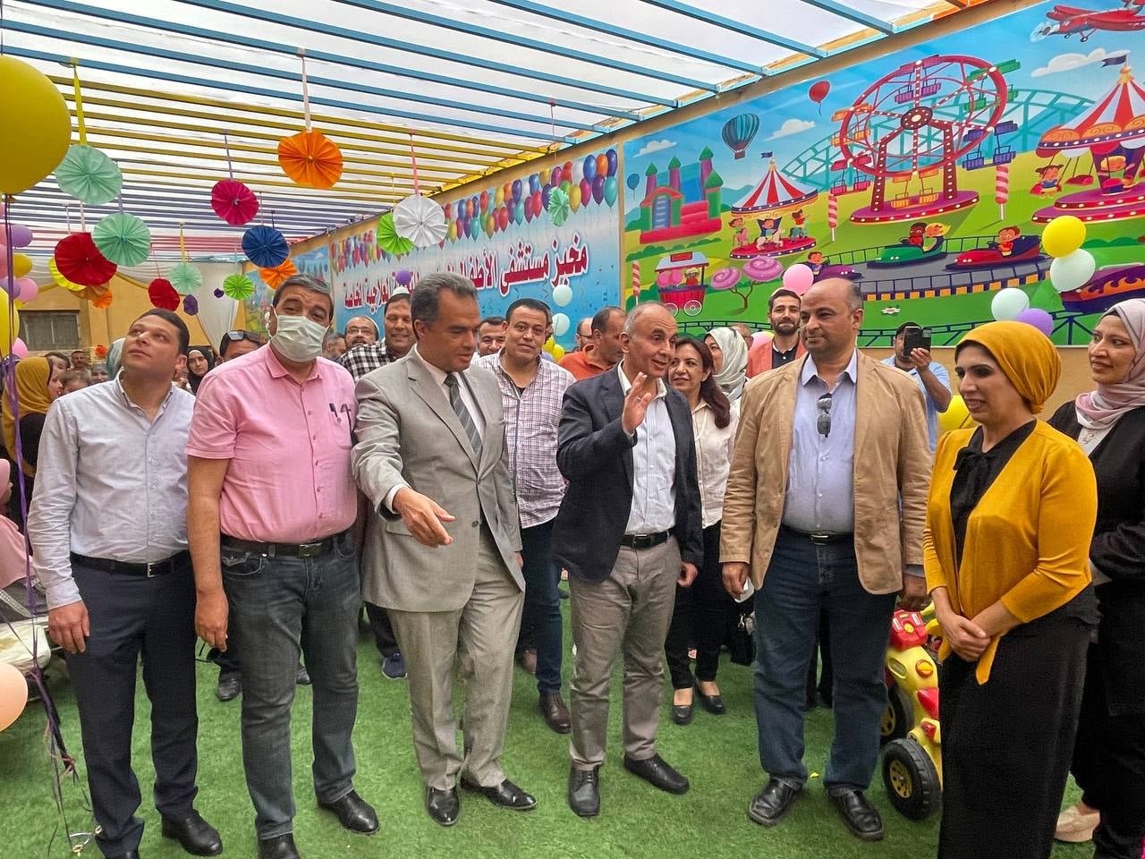 افتتاح مخبز مستشفى الأطفال الجامعي في الزقازيق 04