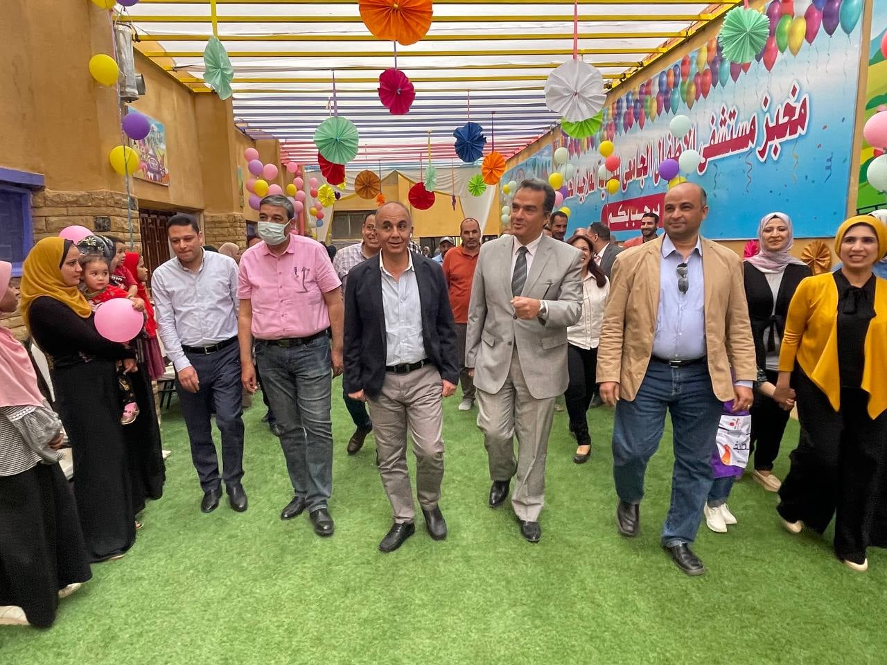 افتتاح مخبز مستشفى الأطفال الجامعي في الزقازيق 016