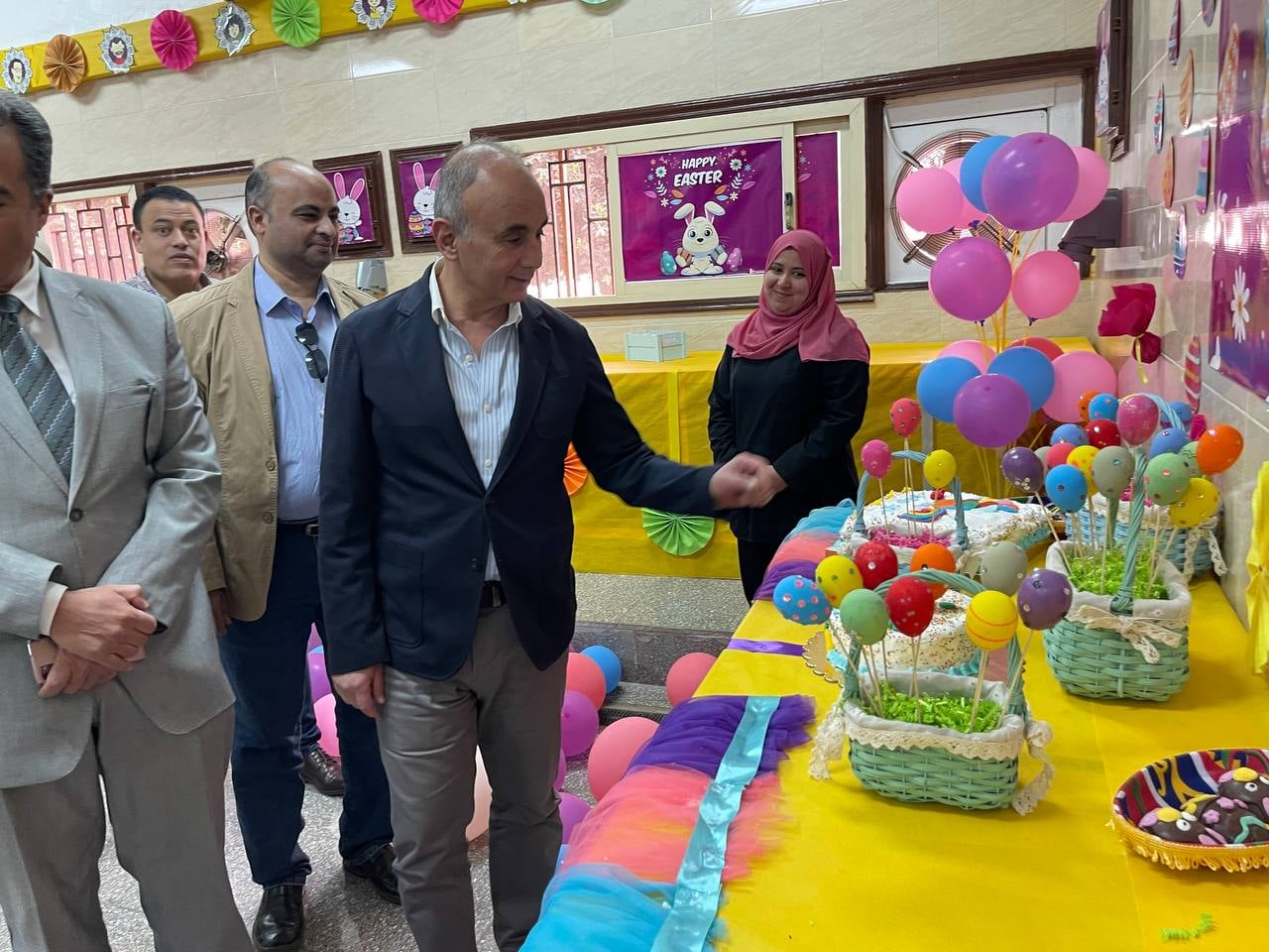 افتتاح مخبز مستشفى الأطفال الجامعي في الزقازيق 027