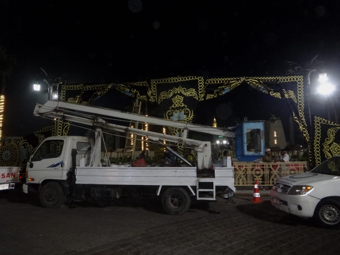 ساحة ابوالحجاج بالأقصر 