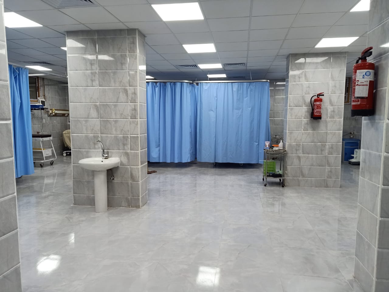 افتتاح أعمال تطوير مستشفى الزقازيق العام 07