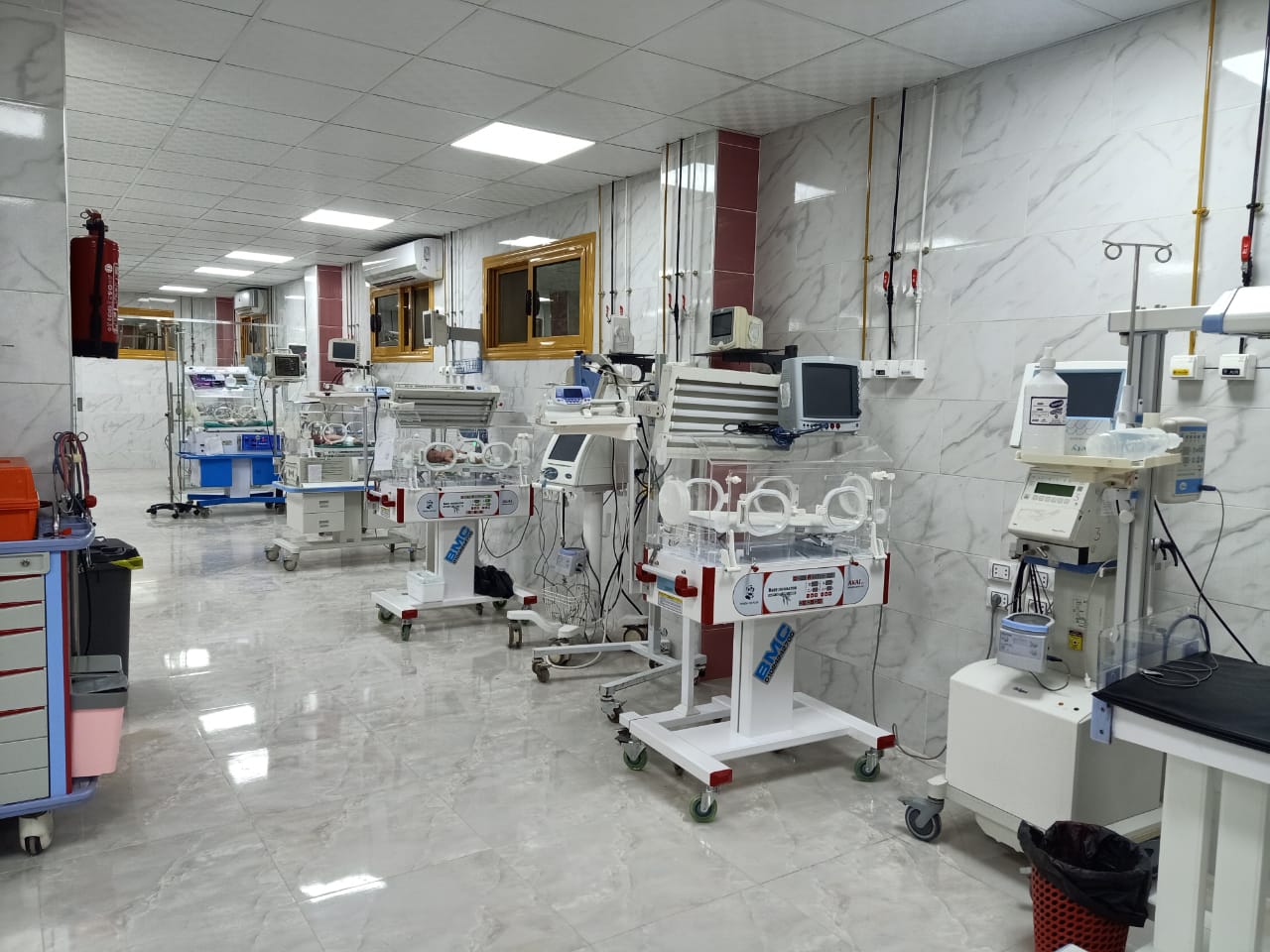 افتتاح أعمال تطوير مستشفى الزقازيق العام 09