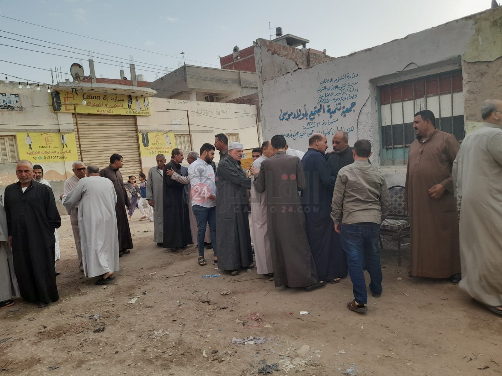 عزاء شهيد الشهامة بالشرقية 06