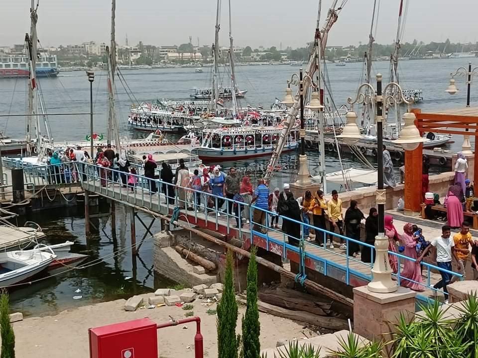 المراكب النيلية في عيد الفطر