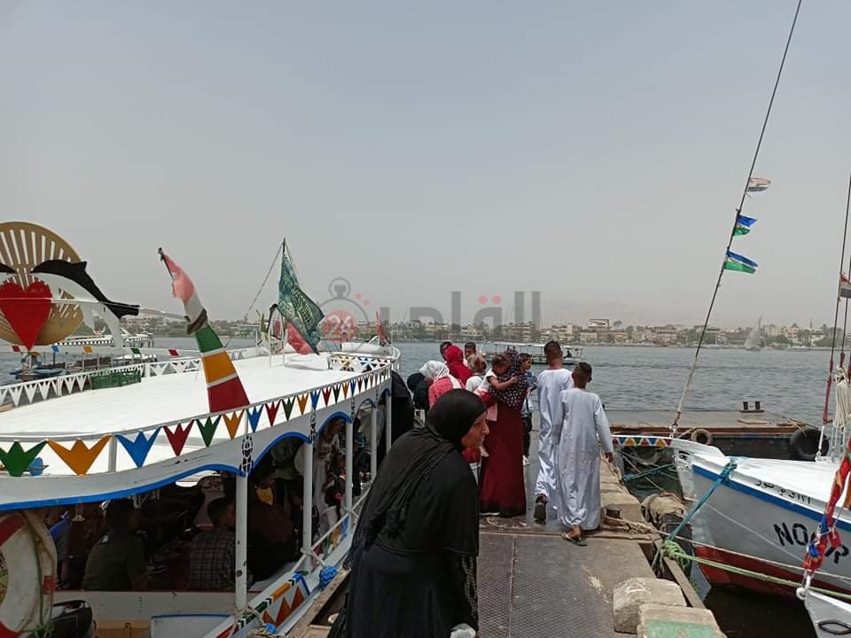 المراكب النيلية في عيد الفطر