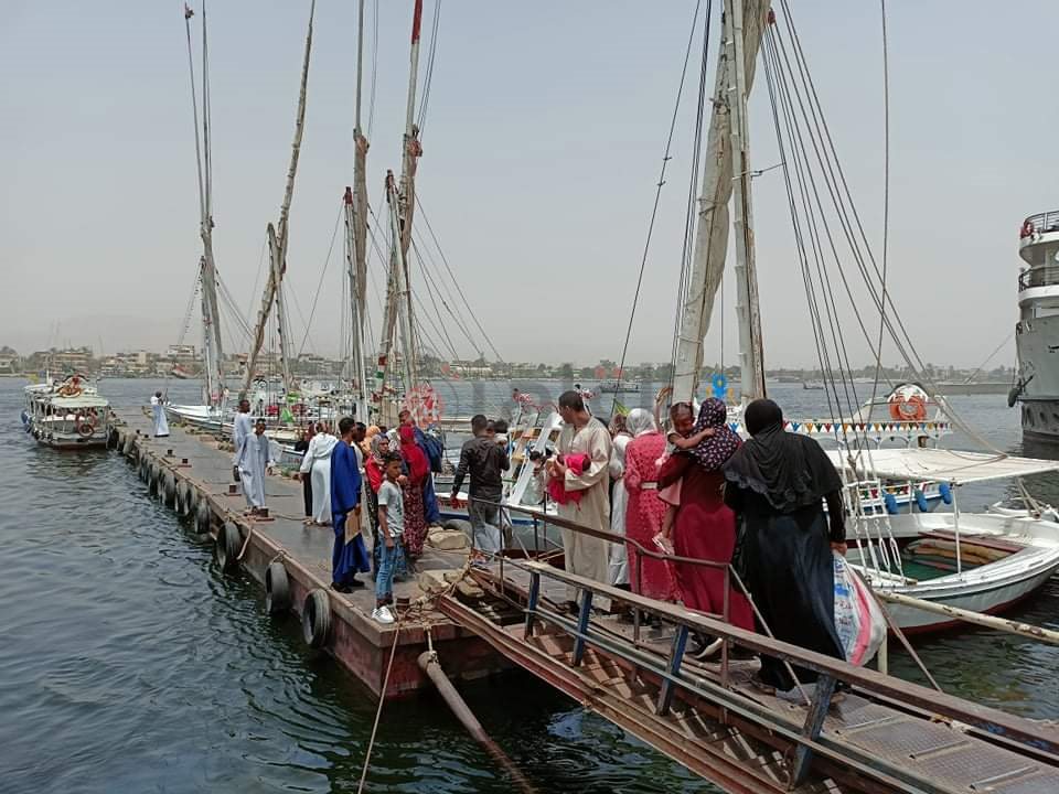 المراكب النيلية في عيد الفطر