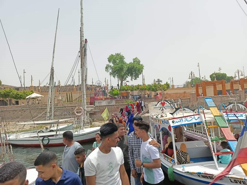 المراكب النيلية في عيد الفطر