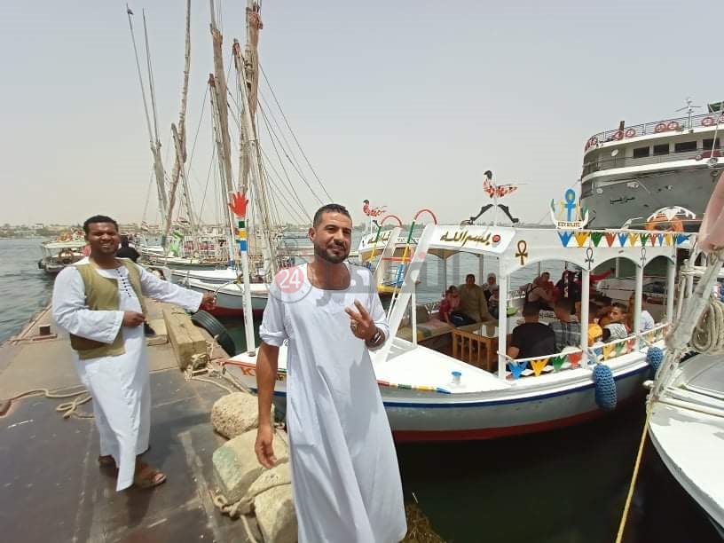 المراكب النيلية في عيد الفطر