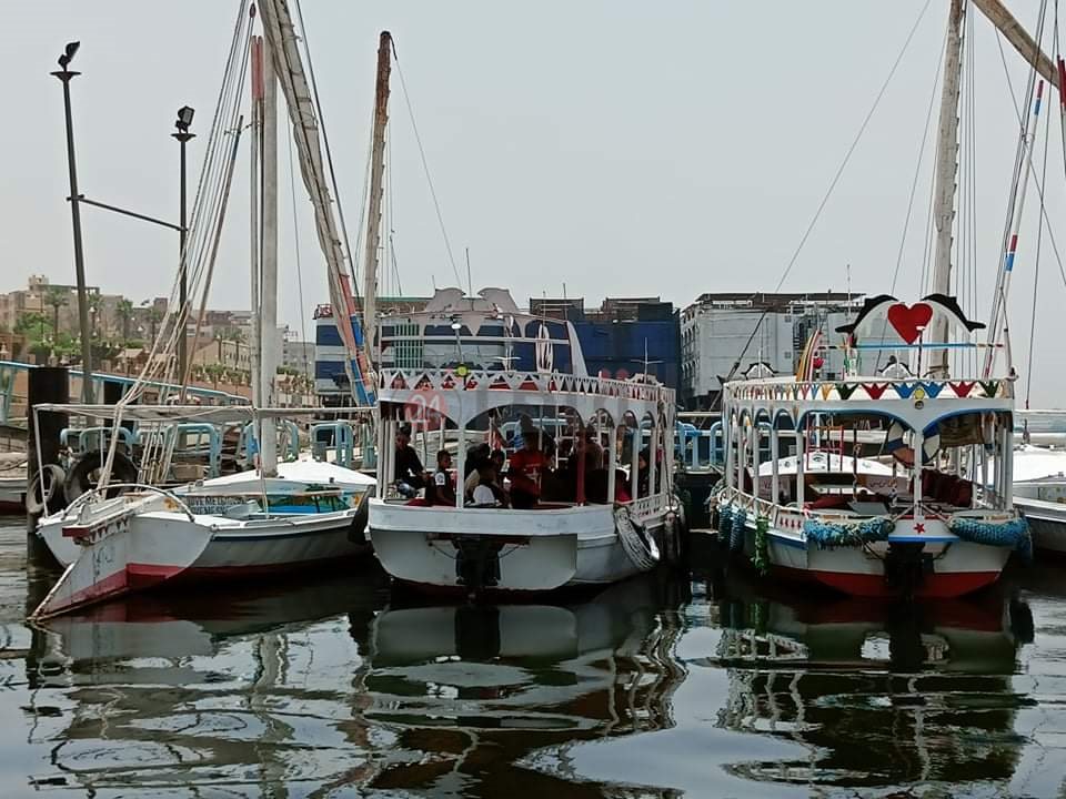 المراكب النيلية في عيد الفطر 