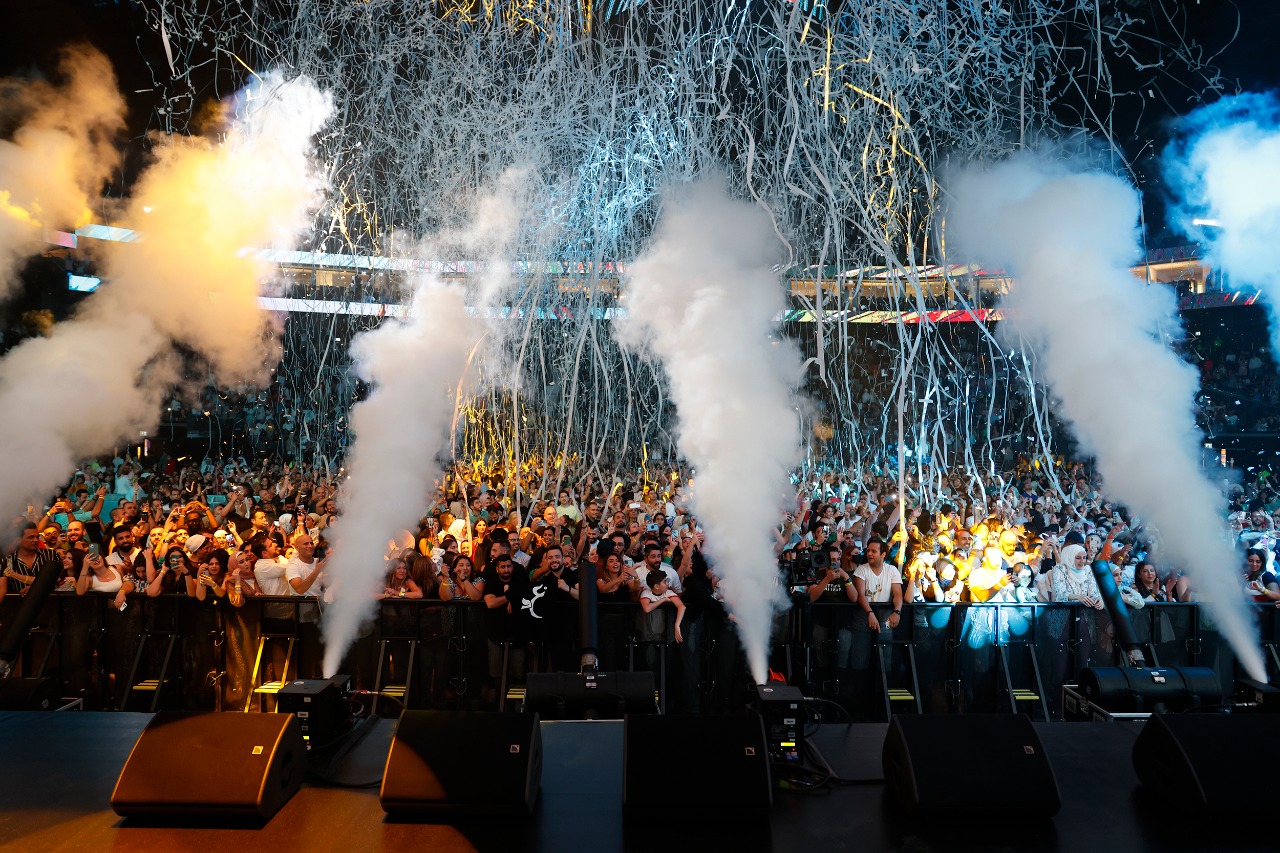 حفل عمرو دياب في الاتحاد أرينا (8)