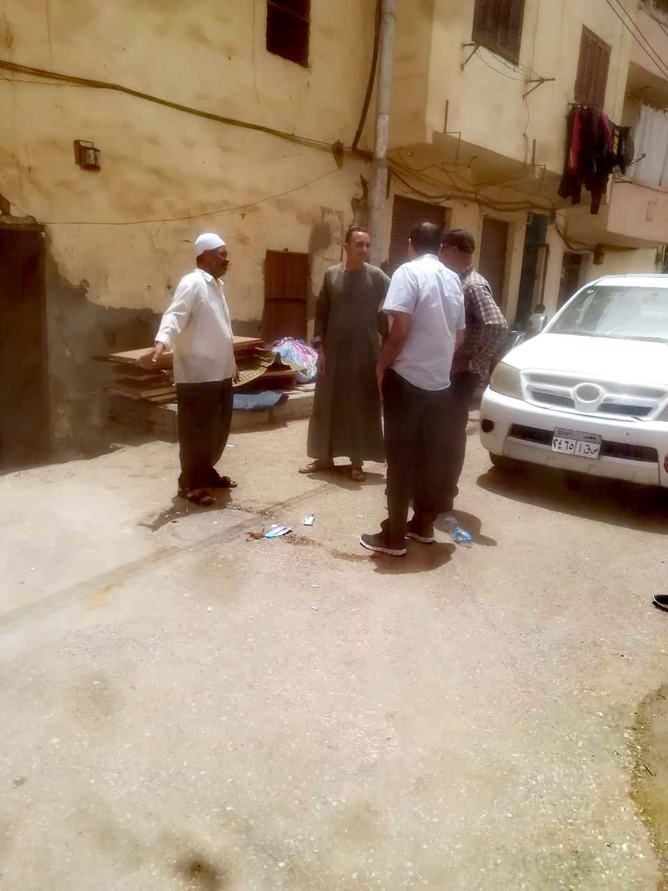 المنزل قبل الإزالة