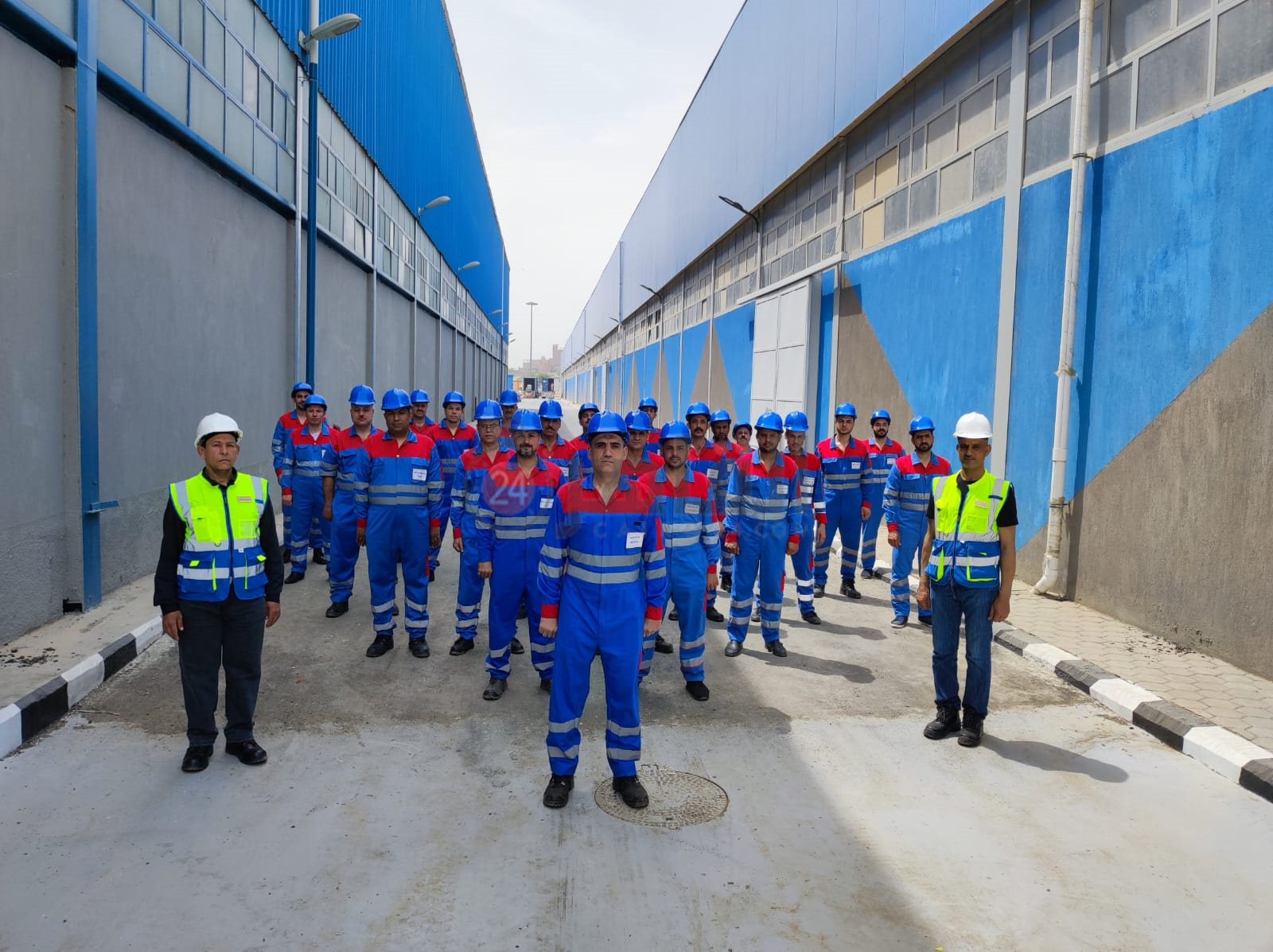 الفرقة التاسعة داخل ورش السكة الحديد