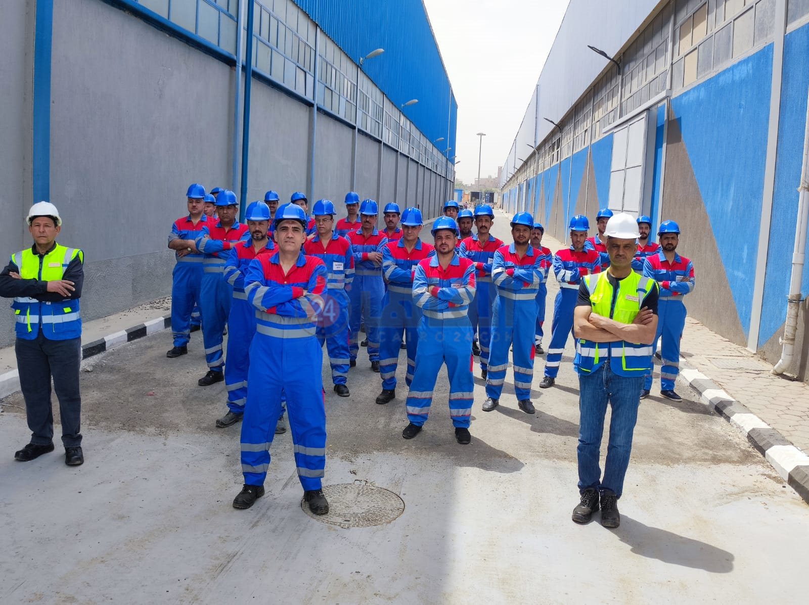 الفرقة التاسعة داخل ورش السكة الحديد