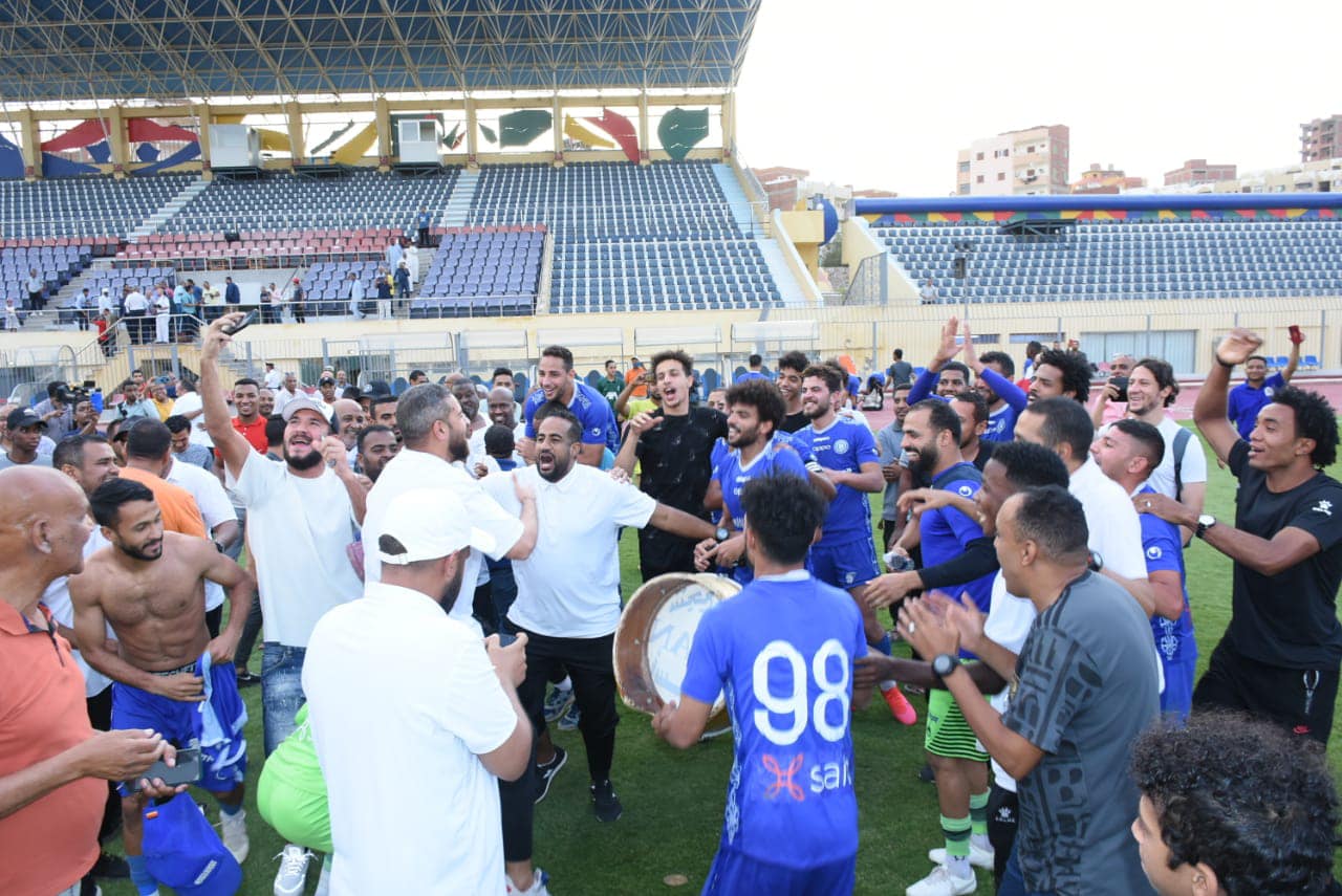 احتفال أسوان بالصعود إلى الممتاز (11)