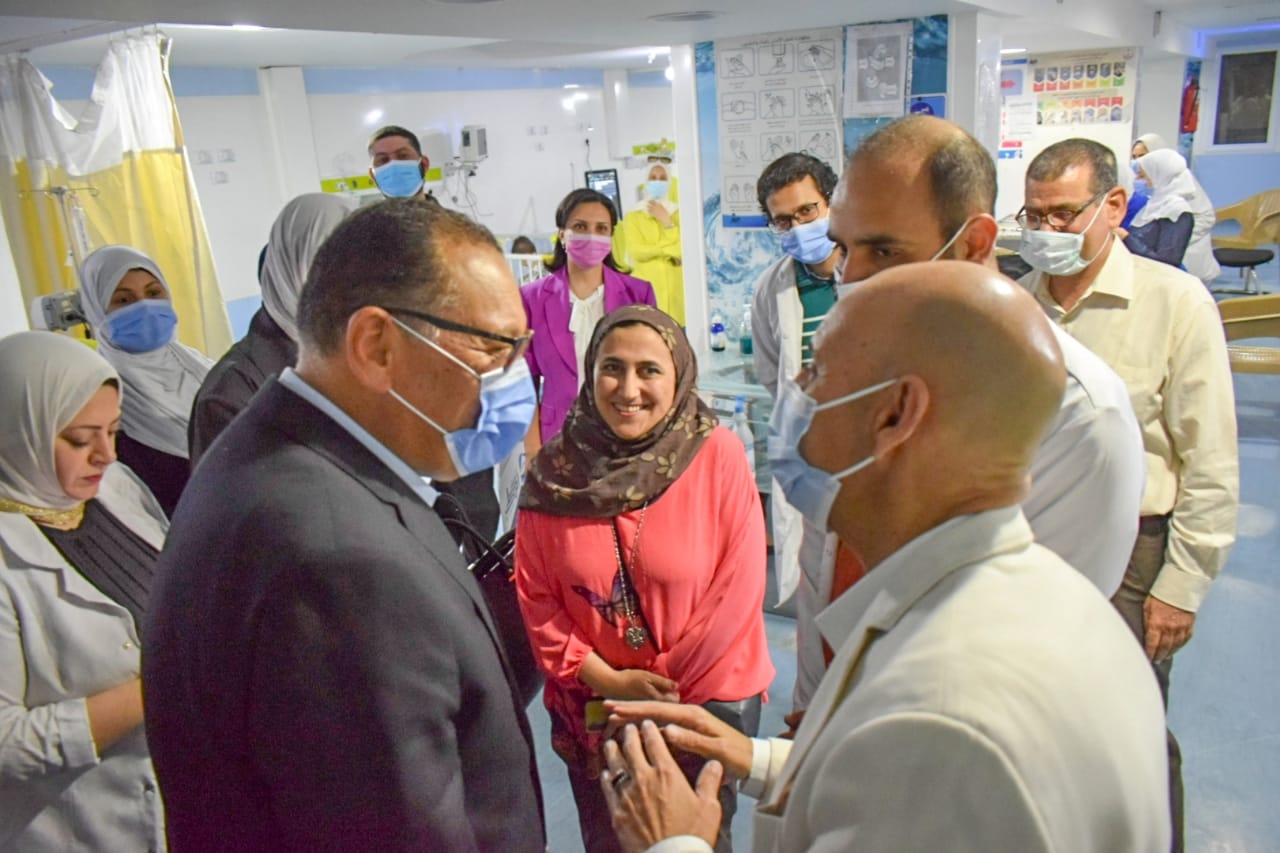 افتتاح قسم الحضانات بمستشفى القنايات المركزي 5