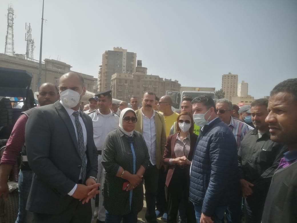 حملات بمشروع محطة مصر بالإسكندرية 