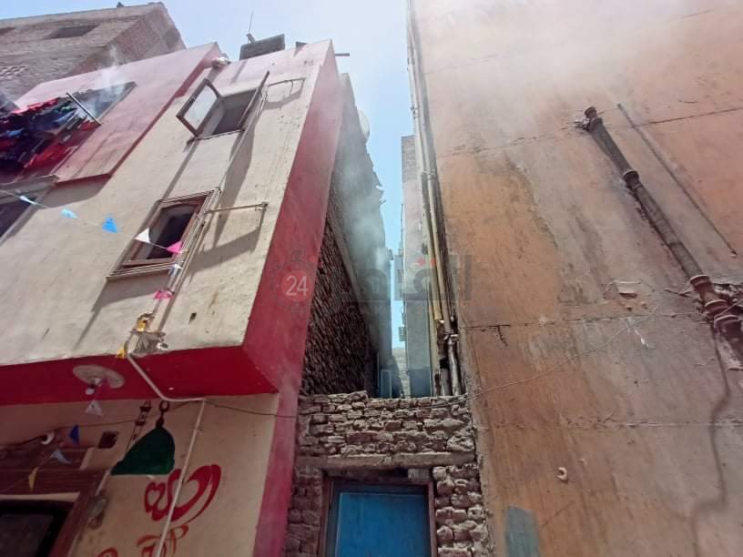 حريق شقة الأقصر