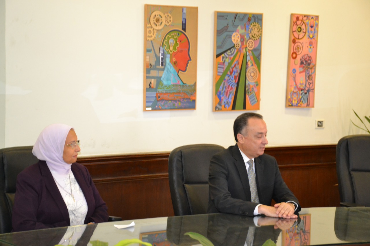 زيارة أعضاء الضمان والجودة لجامعة الإسكندرية 