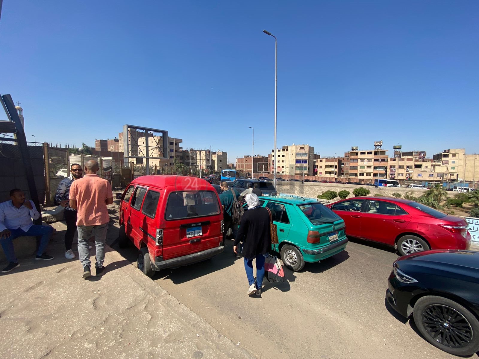 نزلة المحور بالطريق الدائري